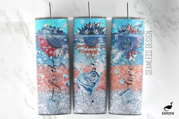 Download Faith Hope Love 4th of July Tumbler PNG - Tumbler png Collection