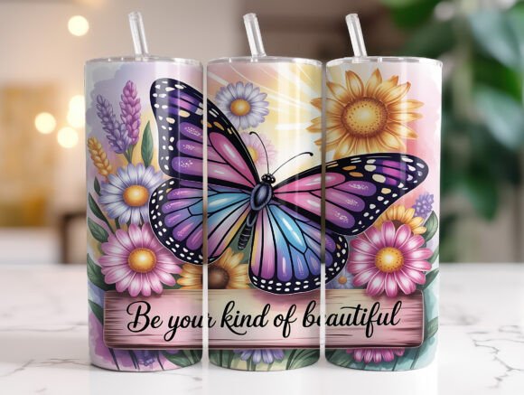 Download Butterfly Motivational Quote Tumbler PNG - Tumbler png Collection